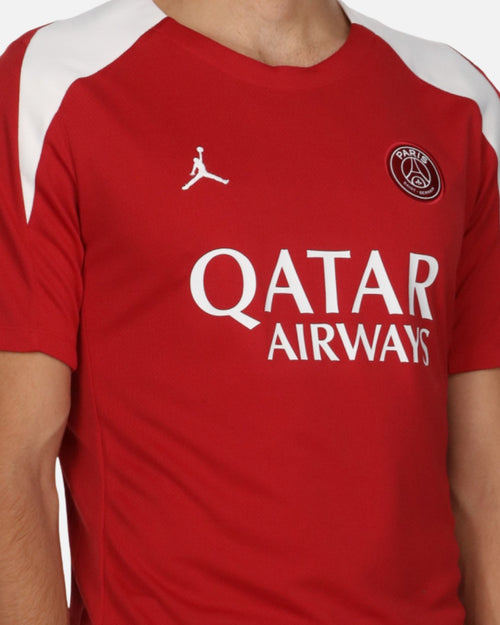 Maillot d'entraînement PSG Strike 2025 - Rouge - Footkorner
