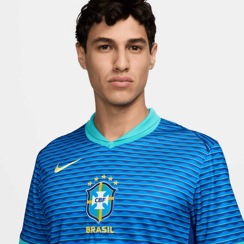 Brasilien 2024 Auswärtstrikot – Blau - Footkorner