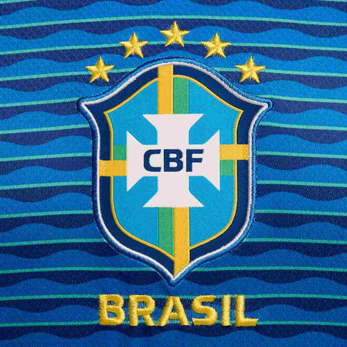 Brasilien 2024 Auswärtstrikot – Blau - Footkorner