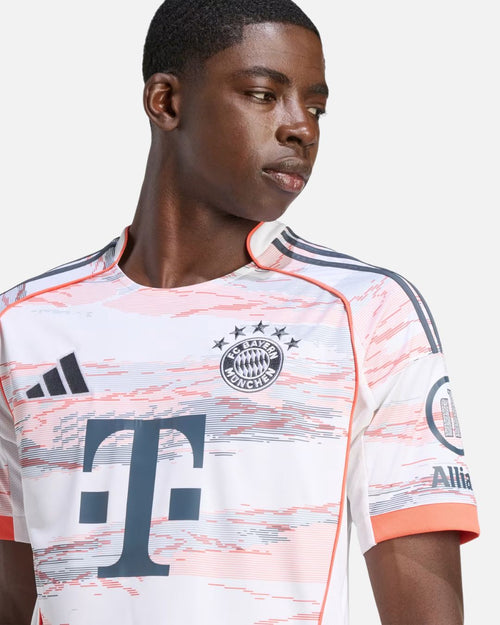 Maillot Extérieur FC Bayern Munich 2025/2026 - Blanc - Footkorner