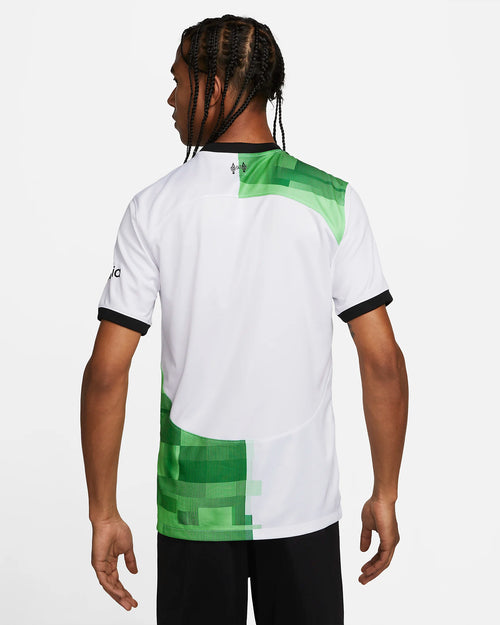 Liverpool Away Shirt - White/Green/Black - Footkorner