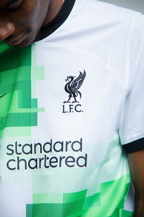 Liverpool Away Shirt - White/Green/Black - Footkorner
