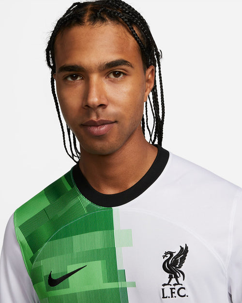 Liverpool Away Shirt - White/Green/Black - Footkorner