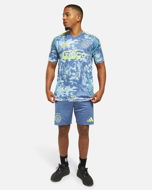 Camiseta Ajax Amsterdam Segunda 2024/2025 - Azul/Amarillo - Footkorner