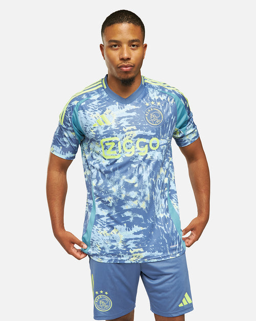 Camiseta Ajax Amsterdam Segunda 2024/2025 - Azul/Amarillo - Footkorner