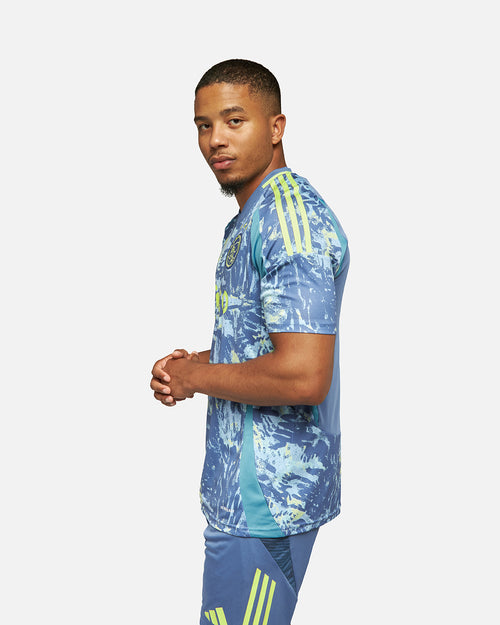 Camiseta Ajax Amsterdam Segunda 2024/2025 - Azul/Amarillo - Footkorner