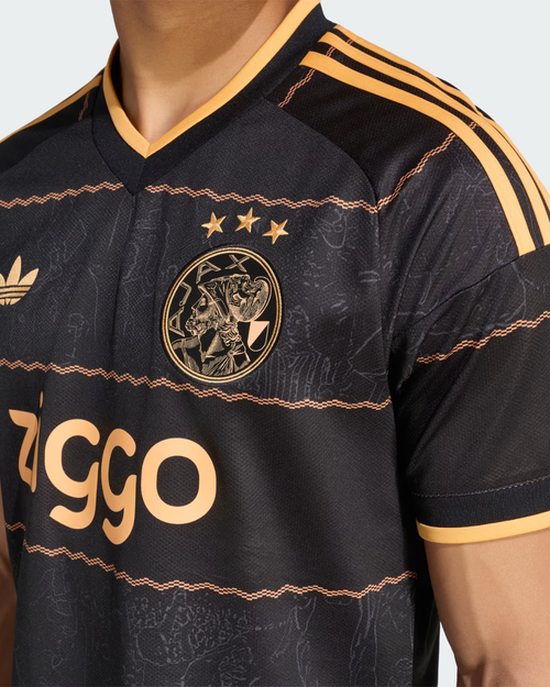Auswärtstrikot Ajax Amsterdam 2026/2027 – Schwarz/Gold - Footkorner