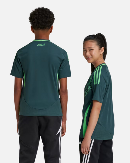 Maillot Extérieur Algérie 2024/2025 Junior - Vert - Footkorner