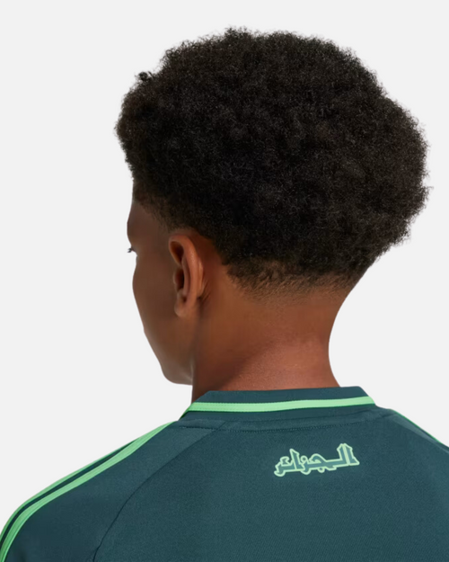 Maillot Extérieur Algérie 2024/2025 Junior - Vert - Footkorner