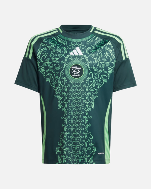 Maillot Extérieur Algérie 2024/2025 Junior - Vert - Footkorner