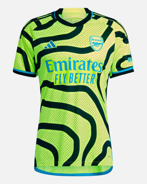 Camiseta de visitante Arsenal - Amarillo/Negro - Footkorner