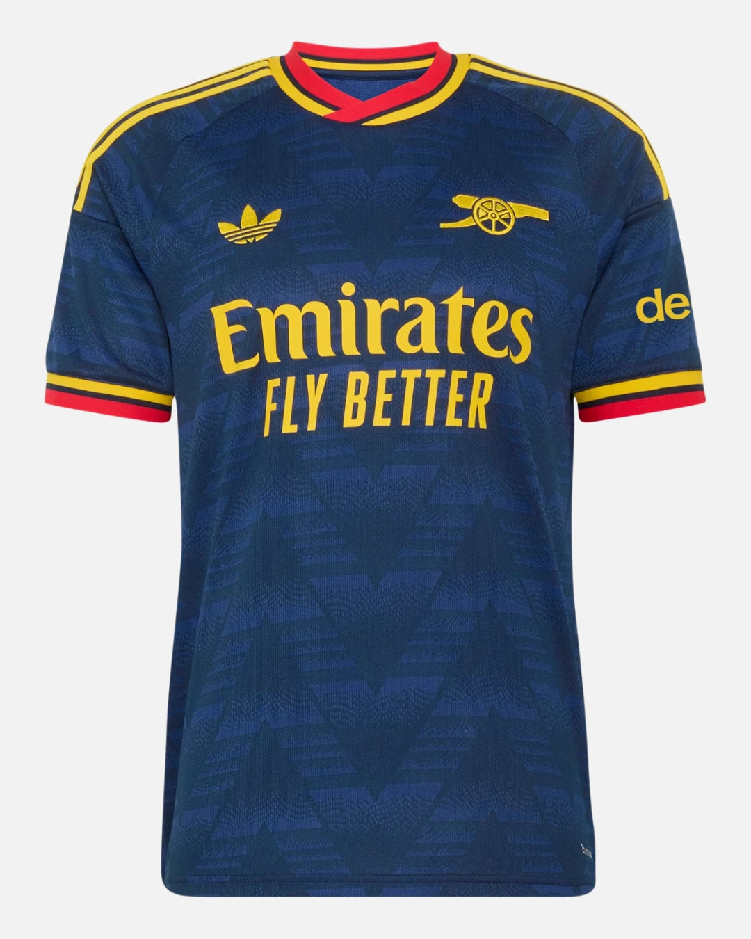FootkornerMaillot Extérieur Arsenal FC 2026/2027 - Bleu/Jaune/Rouge