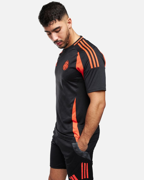 Maglia Colombia 2024 Away - Nera/Arancione - Footkorner