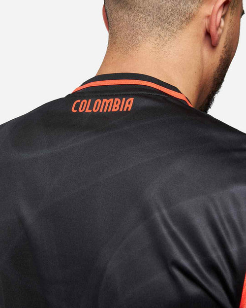 Maglia Colombia 2024 Away - Nera/Arancione - Footkorner