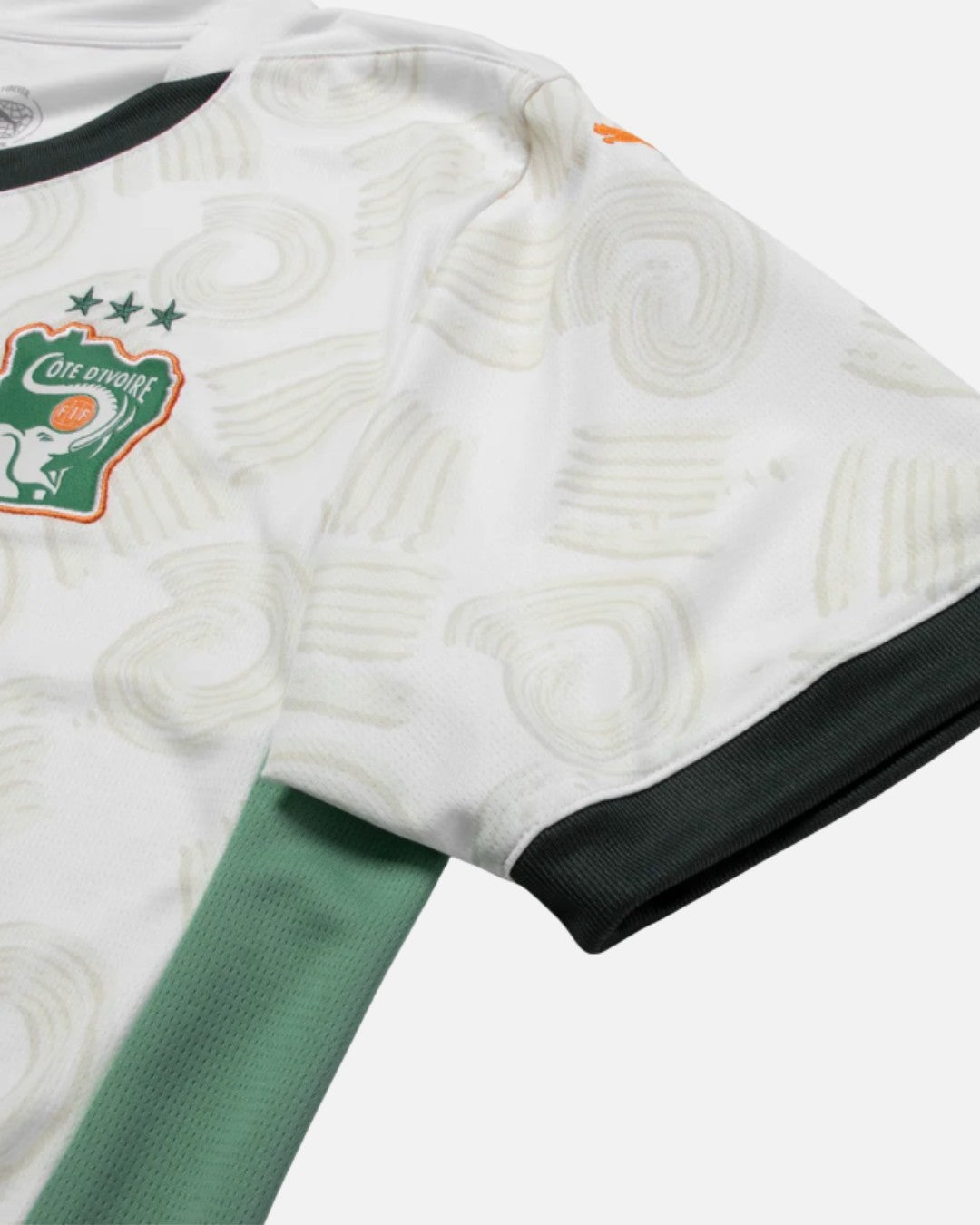 FootkornerMaillot Extérieur Côte d'Ivoire Can 2025 - Blanc