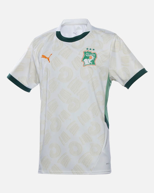 Maillot Extérieur Côte d'Ivoire Can 2025 - Blanc - Footkorner