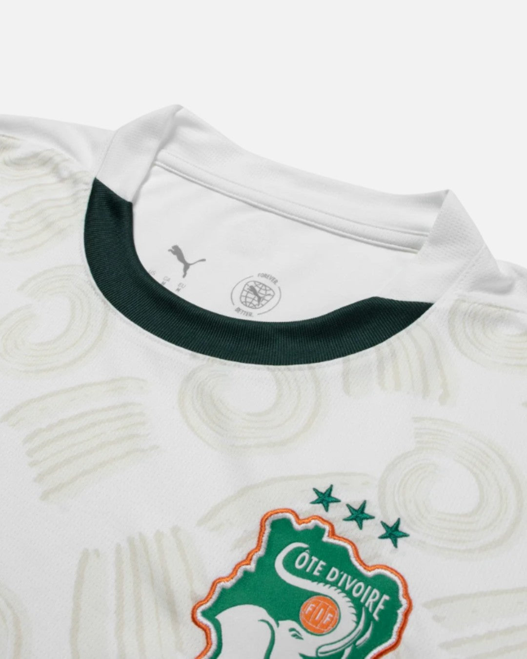 FootkornerMaillot Extérieur Côte d'Ivoire Can 2025 - Blanc