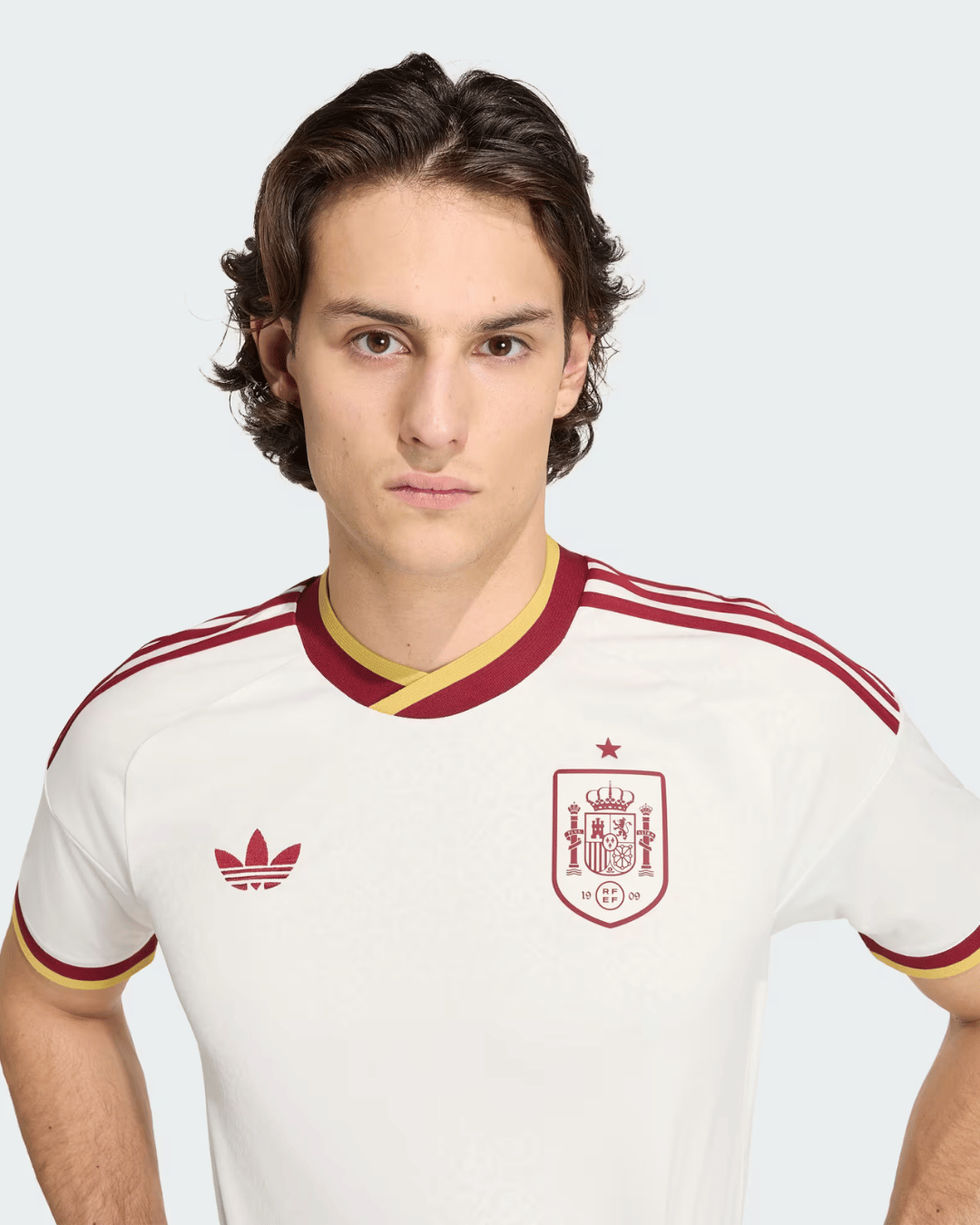 FootkornerMaillot Extérieur Espagne Coupe du Monde 2026 - Blanc