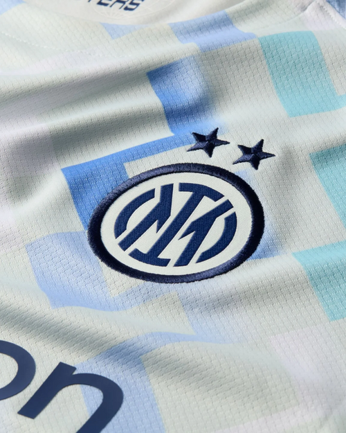 Maillot extérieur Inter Milan 2025/2026 - Blanc/Bleu - Footkorner