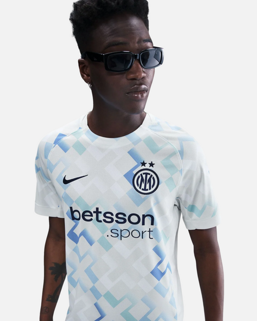 Maillot extérieur Inter Milan 2025/2026 - Blanc/Bleu - Footkorner