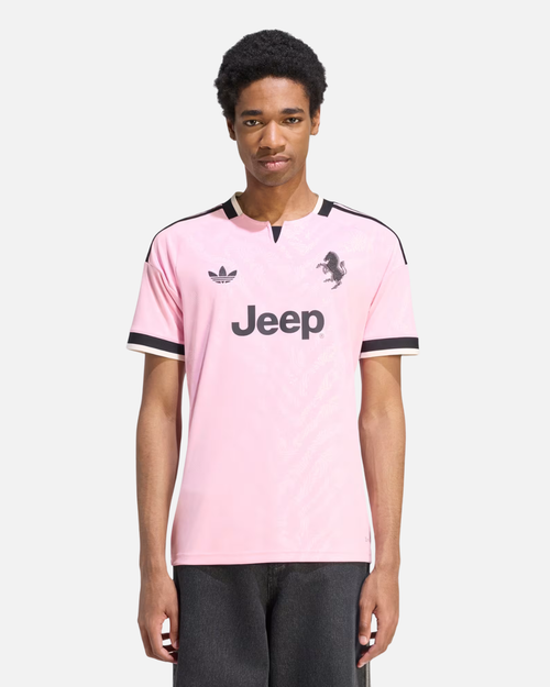 Juventus Auswärtstrikot 2026/2027 – Pink/Schwarz - Footkorner