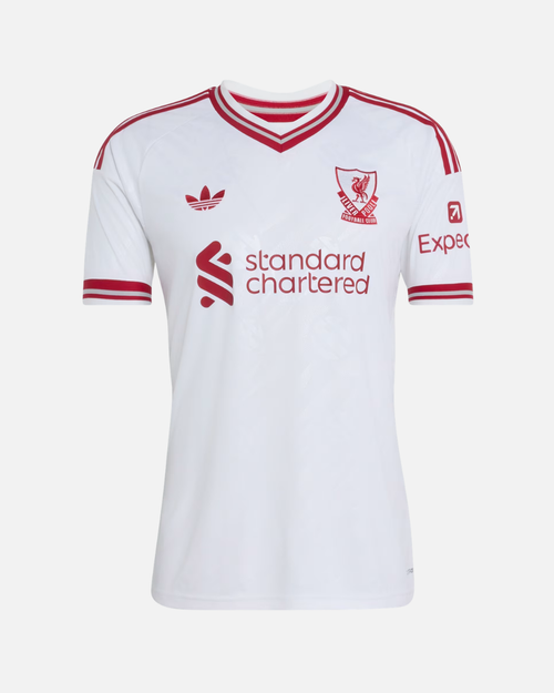 Liverpool Auswärtstrikot 2026/2027 – Weiß/Rot - Footkorner