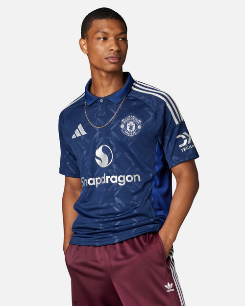 Maillot Extérieur Manchester United 2025 - Bleu - Footkorner