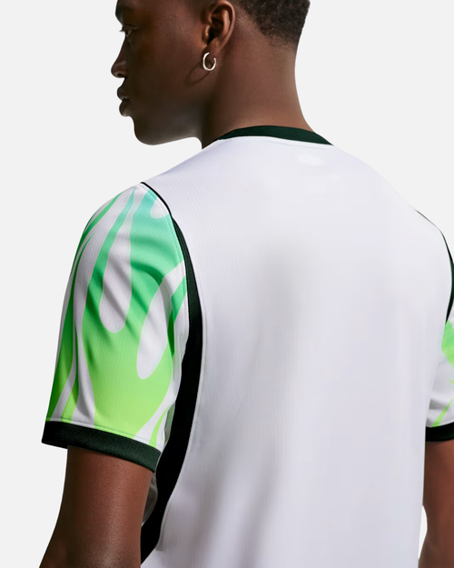 Auswärtstrikot Nigeria Weltmeisterschaft 2026 - Weiß/Grün - Footkorner