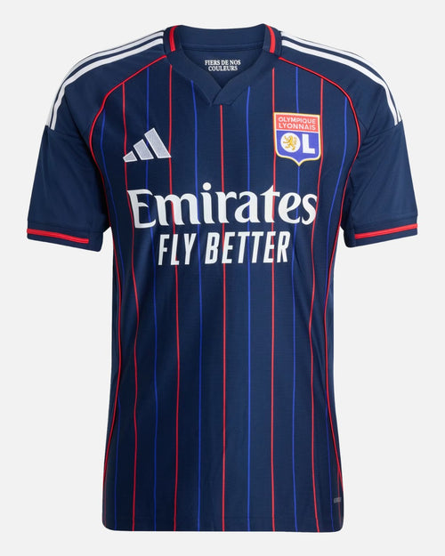 Maillot Extérieur Olympique Lyonnais 2025/2026 - Bleu - Footkorner