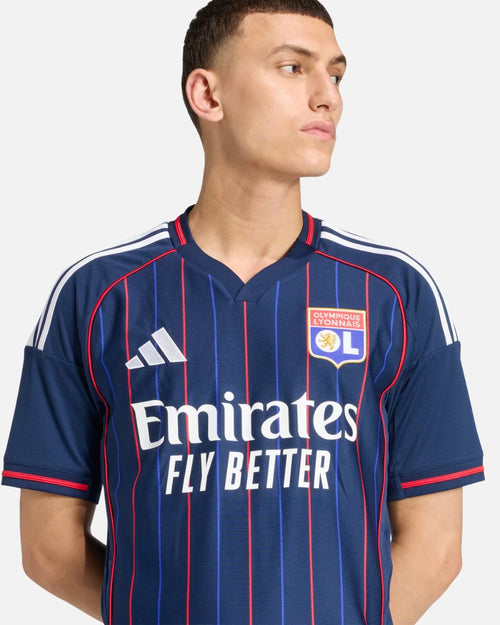 Maillot Extérieur Olympique Lyonnais 2025/2026 - Bleu - Footkorner