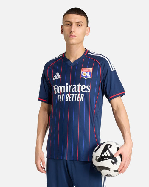Maillot Extérieur Olympique Lyonnais 2025/2026 - Bleu - Footkorner