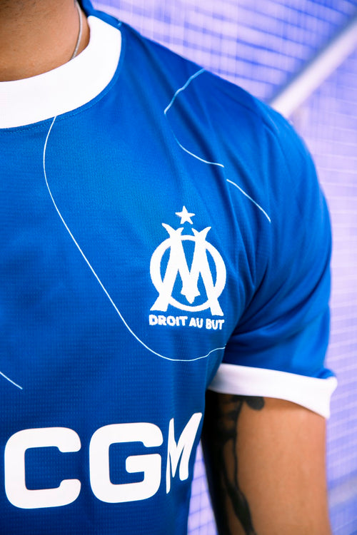 Maillot Extérieur OM 2023/2024 - Bleu/Blanc - Footkorner