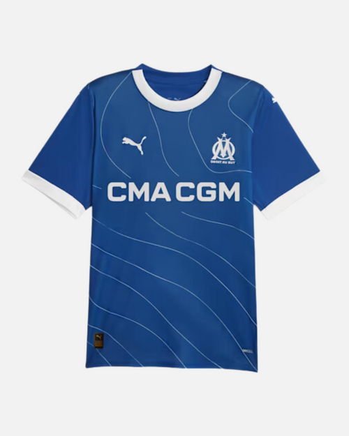Maillot Extérieur OM 2023/2024 - Bleu/Blanc - Footkorner