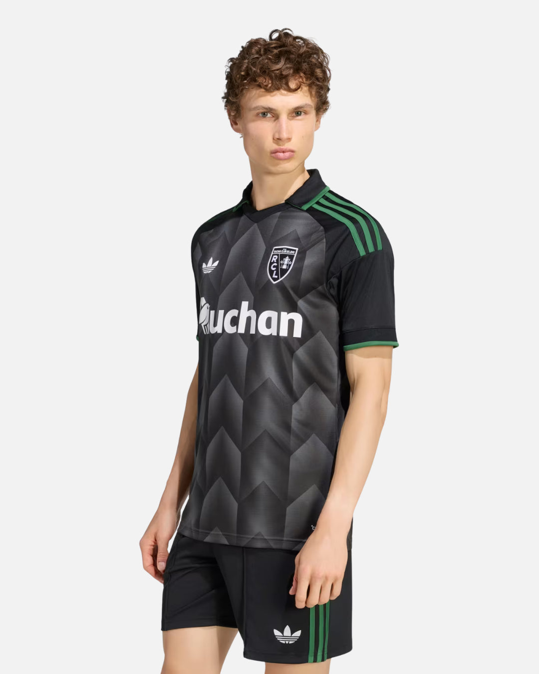 FootkornerMaillot Extérieur RC Lens 2026/2027 - Noir/Vert