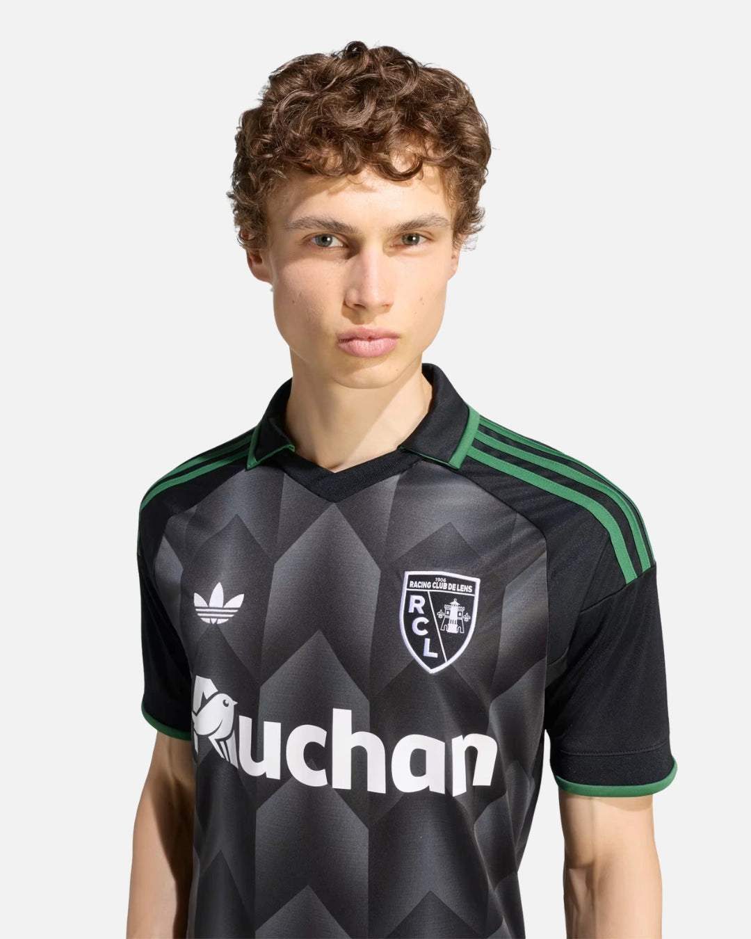 FootkornerMaillot Extérieur RC Lens 2026/2027 - Noir/Vert