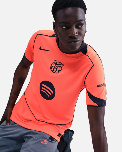 Maillot FC Barcelone Third 2025/2026 - Orange - Footkorner