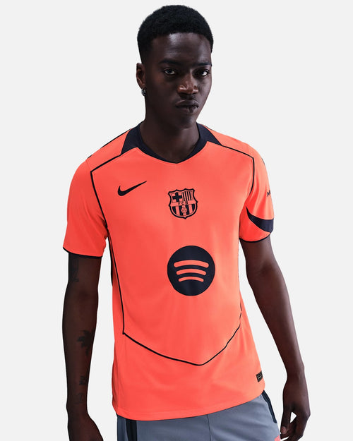 Maillot FC Barcelone Third 2025/2026 - Orange - Footkorner