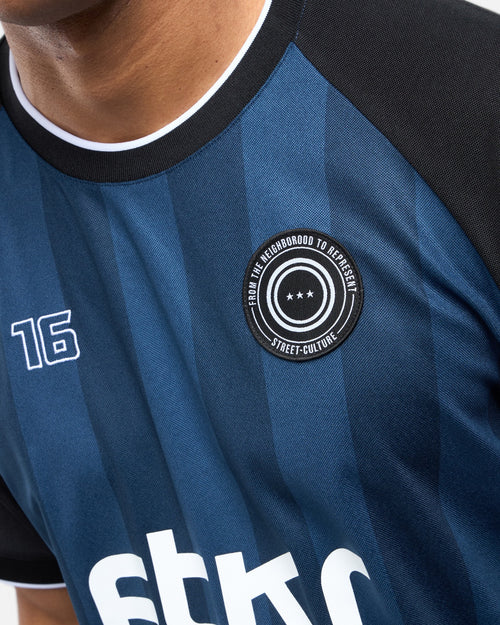 Maillot FK Kop - Blau/Schwarz - Footkorner