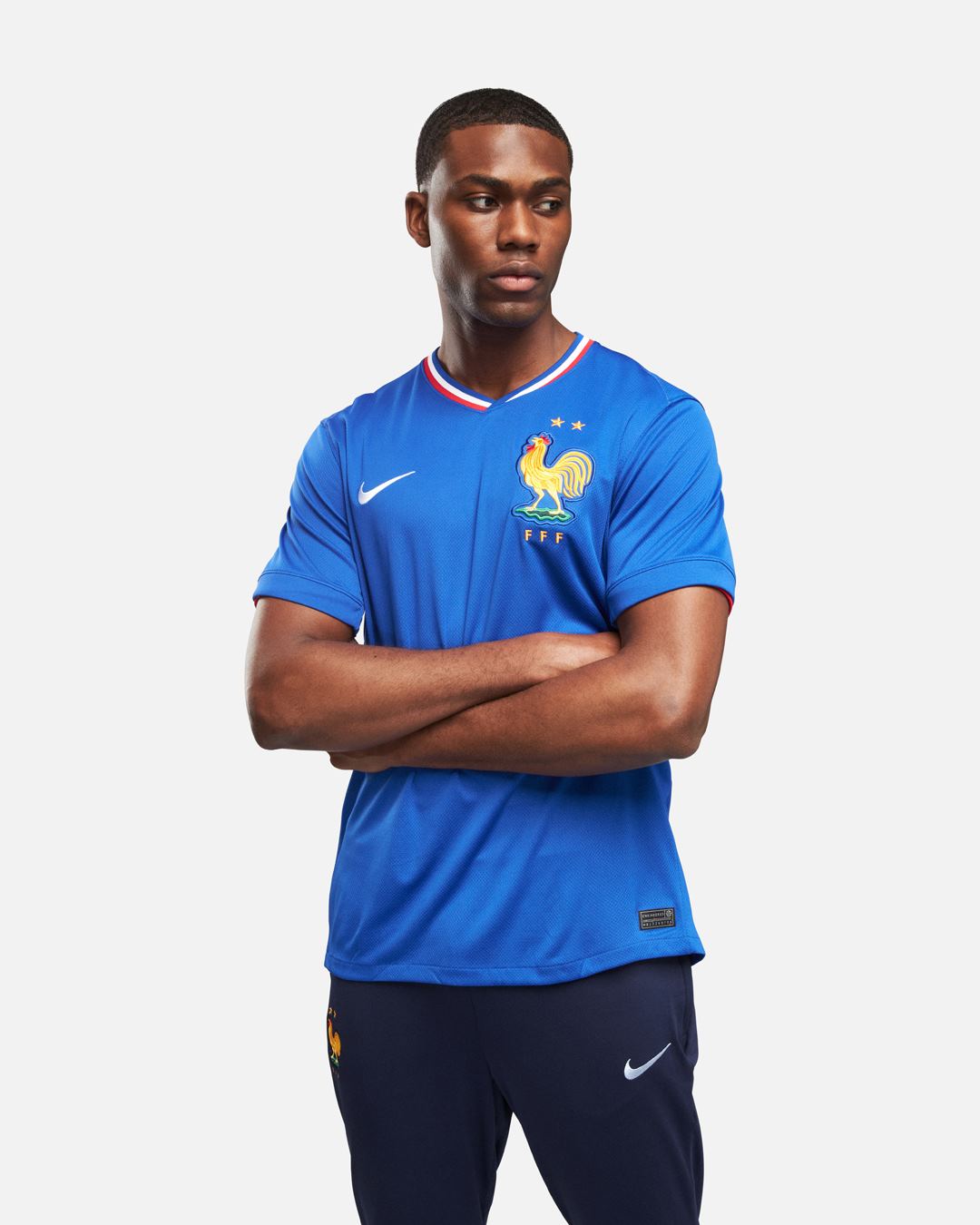 Heimtrikot der französischen Nationalmannschaft 2024 – Blau