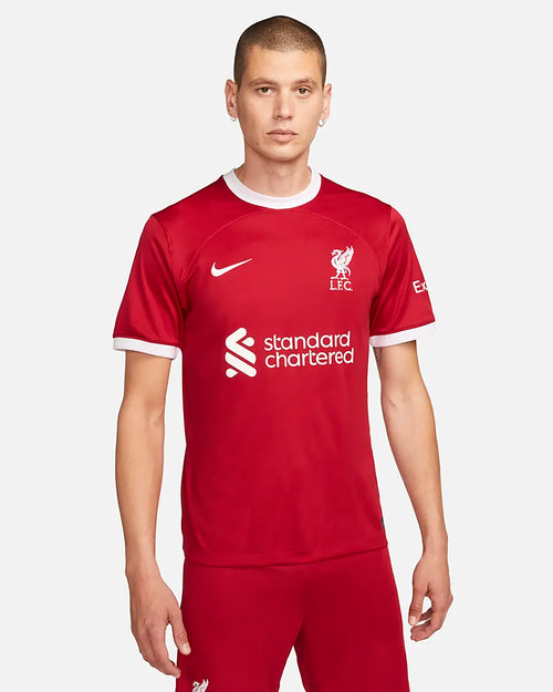Liverpool Home Shirt - Red/White - Footkorner