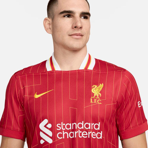Maillot Liverpool Domicile 2024/2025- Rouge/Blanc - Footkorner