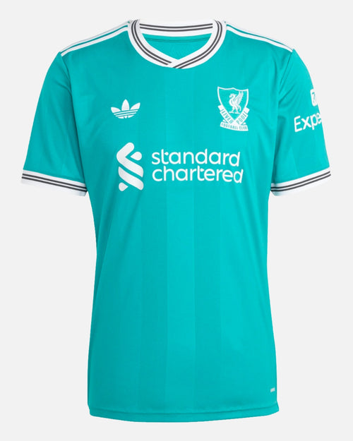 Maillot Adidas Liverpool Third - Bleu - Footkorner