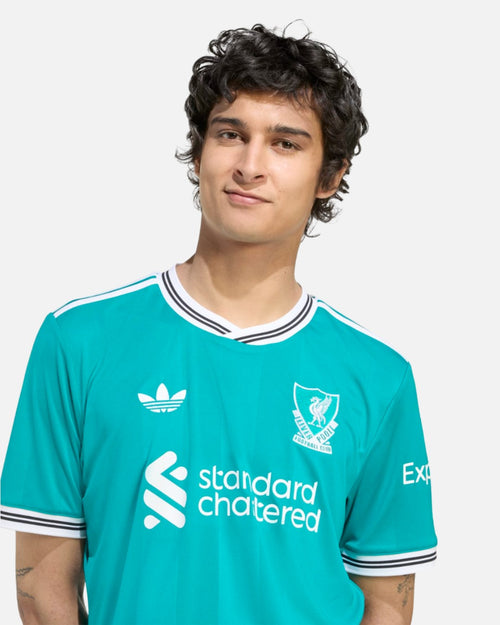 Maillot Adidas Liverpool Third - Bleu - Footkorner