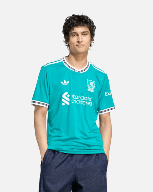 Maillot Adidas Liverpool Third - Bleu - Footkorner