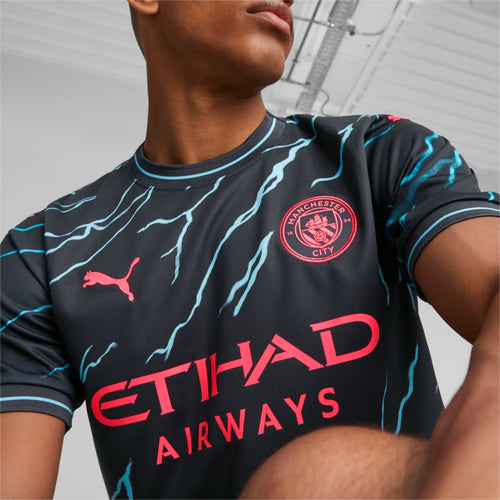 Camiseta Manchester City Tercera 2023/2024 - Azul - Footkorner