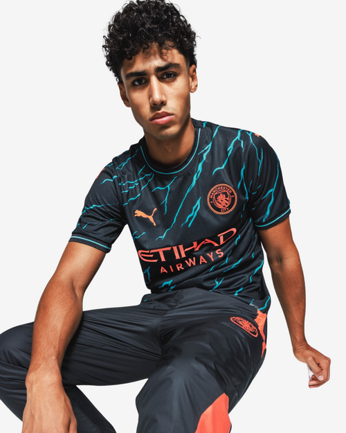 Camiseta Manchester City Tercera 2023/2024 - Azul - Footkorner