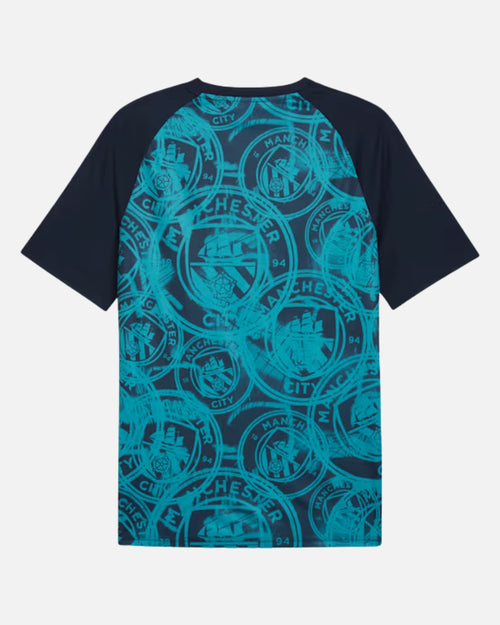 Manchester City Pre-Match Trikot - Blau/Schwarz - Footkorner