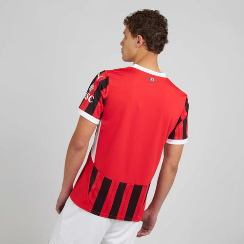 AC Mailand Heimtrikot 2024/2025 – Rot/Schwarz - Footkorner