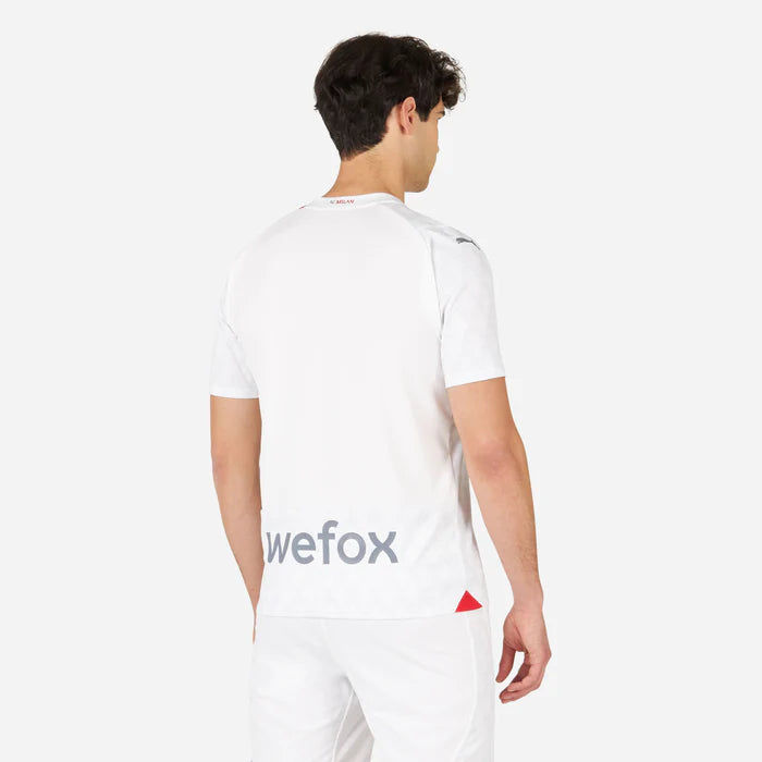 FootkornerMaillot Milan Ac Extérieur 2023/2024 - Blanc