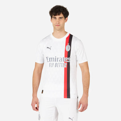 Maillot Milan Ac Extérieur 2023/2024 - Blanc - Footkorner
